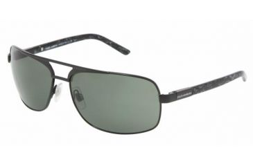 Image of Dolce &amp; Gabanna DG2049 #01/31 - Black Frame, Crystal Green Lenses