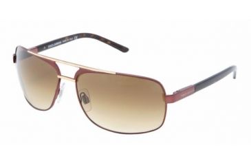 Image of Dolce &amp; Gabanna DG2049 #305/51 - Brown-Gold Frame, Crystal Brown Gradient Lenses