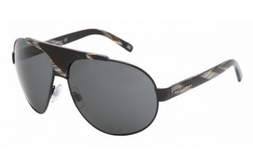 Image of Dolce &amp; Gabanna DG2056 #337/87 - Black Frame, Gray Lenses