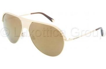 Image of Dolce&amp;Gabbana DG2090 Sunglasses 02/6H-6114 - Gold Mirror Gold