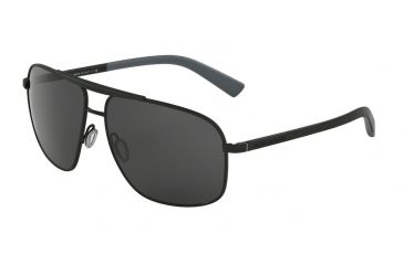 Image of Dolce&amp;Gabbana DG2154 Single Vision Prescription Sunglasses DG2154-126087-61 - Lens Diameter 61 mm, Frame Color Black Rubber