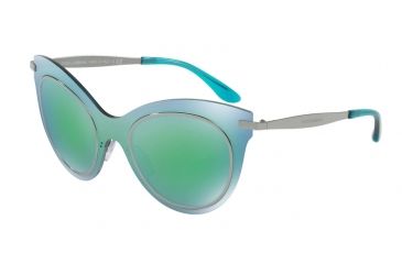 Image of Dolce&amp;Gabbana DG2172 Sunglasses 04/C2-51 - Mirror Azure Frame, Mirror Azure Lenses