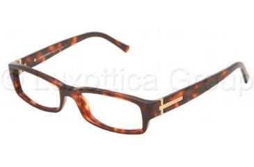 Image of Dolce &amp; Gabbana DG3046 Eyeglass Frames 520-5216 - Red Havana 