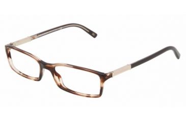Image of Dolce &amp; Gabanna DG3096 #1729 - Striped Brown Frame, Demo Lens Lenses