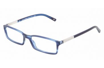 Image of Dolce &amp; Gabanna DG3096 #1731 - Striped Blue Frame, Demo Lens Lenses