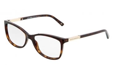 Image of Dolce&amp;Gabbana DG3107 Eyeglass Frames 502-5215 - Havana 