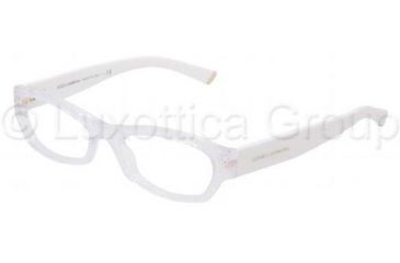 Image of Dolce&amp;Gabbana DG3115 Progressive Prescription Eyeglasses 1896-5117 - White Lace 