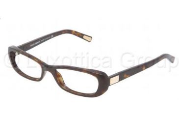 Image of Dolce&amp;Gabbana DG3120 Progressive Prescription Eyeglasses 502-5216 - Havana 