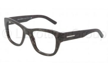 Image of Dolce&amp;Gabbana DG3124 Bifocal Prescription Eyeglasses 1723-4820 - Gray Pearl Frame, Demo Lens Lenses