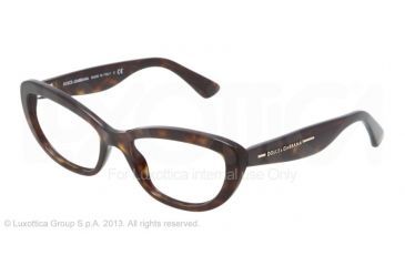 Image of Dolce&amp;Gabbana DG3127 Eyeglass Frames 502-5317 - Havana Frame