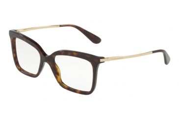 Image of Dolce&amp;Gabbana DG3261 Eyeglass Frames 502-51 - Havana Frame