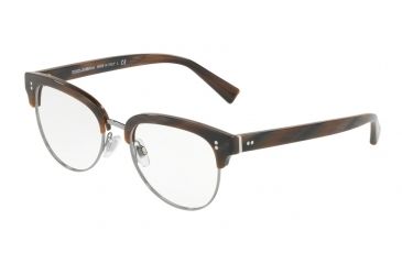 Image of Dolce&amp;Gabbana DG3270 Eyeglass Frames 3118-52 - Striped Bordeaux/gunmetal Frame
