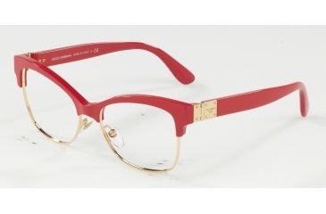 Image of Dolce&amp;Gabbana DG3272 Bifocal Prescription Eyeglasses 3097-52 - Fuxia Frame