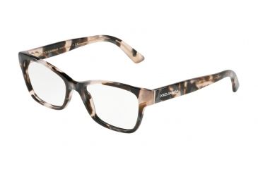 Image of Dolce&amp;Gabbana DG3274 Eyeglass Frames 3120-54 - Pearl Grey Havana Frame