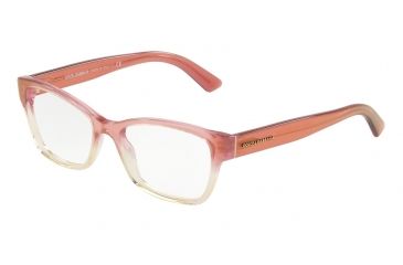 Image of Dolce&amp;Gabbana DG3274 Eyeglass Frames 3136-54 - Shot Pink Grad Transp Frame