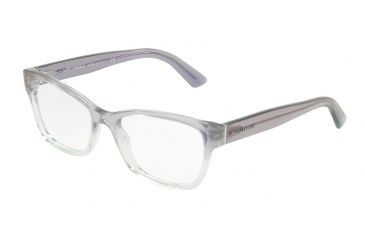 Image of Dolce&amp;Gabbana DG3274 Eyeglass Frames 3137-54 - Shot Blue Grad Transp Frame