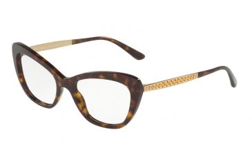 Image of Dolce&amp;Gabbana DG3275B Eyeglass Frames 502-52 - Havana Frame