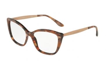 Image of Dolce&amp;Gabbana DG3280 Bifocal Prescription Eyeglasses 3131-52 - Cube Bronze Frame