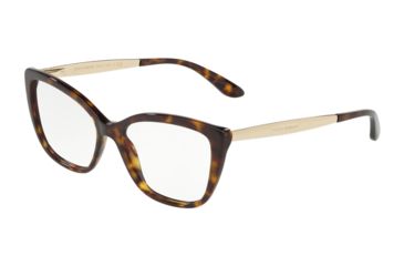 Image of Dolce&amp;Gabbana DG3280 Bifocal Prescription Eyeglasses, 52mm, Havana, DG3280-502-52-BI