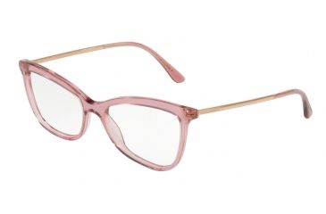 Image of Dolce&amp;Gabbana DG3286F Eyeglass Frames 3148-54 - Transparente Pink Frame