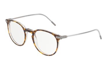 Image of Dolce&amp;Gabbana DG3303 Eyeglass Frames 757-50 - Top Havana On Crystal