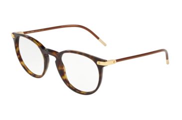 Image of Dolce&amp;Gabbana DG3303F Prescription Eyeglasses 502-52 - Havana Frame