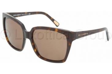 Image of Dolce &amp; Gabbana DG4077M Sunglasses 502/73-5817 - Havana Brown