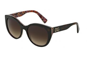 Image of Dolce&amp;Gabbana DG4217 Bifocal Prescription Sunglasses DG4217-279013-54 - Lens Diameter 54 mm, Frame Color Top Havana On Mosaic
