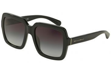 Image of Dolce&amp;Gabbana DG4273 Bifocal Prescription Sunglasses DG4273-501-8G-55 - Lens Diameter 55 mm, Frame Color Black