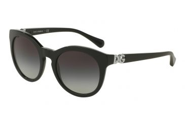 Image of Dolce&amp;Gabbana DG4279 Bifocal Prescription Sunglasses DG4279-501-8G-52 - Lens Diameter 52 mm, Frame Color Black