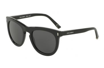 Image of Dolce&amp;Gabbana DG4281 Sunglasses 501/87-52 - Black Frame, Gray Lenses