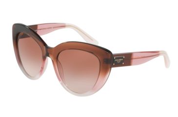 Image of Dolce&amp;Gabbana DG4287F Bifocal Prescription Sunglasses DG4287F-306013-53 - Lens Diameter 53 mm, Frame Color Bordeaux Grad/pink/powder