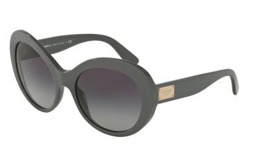 Image of Dolce&amp;Gabbana DG4295F Single Vision Prescription Sunglasses DG4295F-30908G-57 - Lens Diameter 57 mm, Frame Color Grey