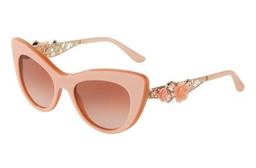 Image of Dolce&amp;Gabbana DG4302B Single Vision Prescription Sunglasses DG4302B-309913-50 - Lens Diameter 50 mm, Frame Color Pearl Pink
