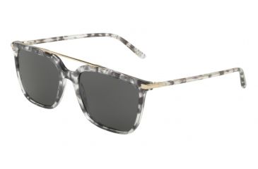 Image of Dolce&amp;Gabbana DG4318F Progressive Prescription Sunglasses DG4318F-313987-55 - Lens Diameter 55 mm, Frame Color Havana Clear Black