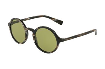 Image of Dolce&amp;Gabbana DG4342 Bifocal Prescription Sunglasses DG4342-569-2-49 - Lens Diameter 49 mm, Frame Color Brown Horn