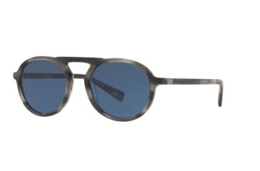 Image of Dolce&amp;Gabbana DG4351F Bifocal Prescription Sunglasses, 54mm, Striped Grey, DG4351F-319980-54-BI