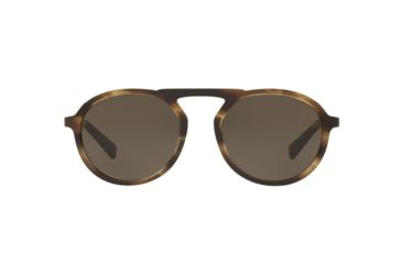 Image of Dolce&amp;Gabbana DG4351F Bifocal Prescription Sunglasses DG4351F-320082-54 - Lens Diameter 54 mm, Frame Color Striped Tobacco
