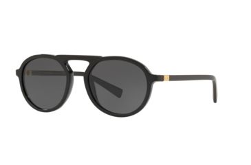 Image of Dolce&amp;Gabbana DG4351F Bifocal Prescription Sunglasses, 54mm, Black, DG4351F-501-87-54-BI