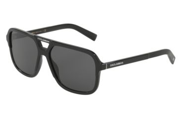 Image of Dolce&amp;Gabbana DG4354 Sunglasses 501/87-58, Grey Lenses