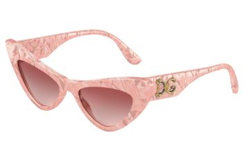 Image of Dolce&amp;Gabbana DG4368F Sunglasses 323113-52 - , Pink Gradient Pink Lenses