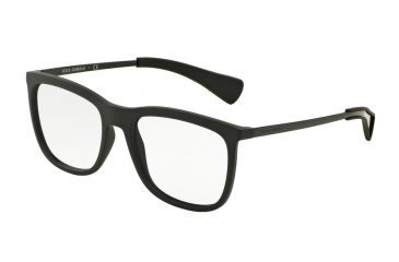 Image of Dolce&amp;Gabbana DG5018 Bifocal Prescription Eyeglasses 1934-55 - Matte Black Frame