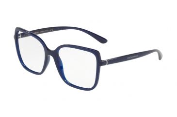 Image of Dolce&amp;Gabbana DG5028 Eyeglass Frames 3094-53 - Opal Blue Frame