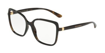 Image of Dolce&amp;Gabbana DG5028 Eyeglass Frames 502-53 - Havana Frame