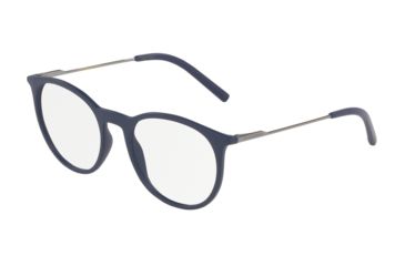 Image of Dolce&amp;Gabbana DG5031 Prescription Eyeglasses, 49mm, Matte Blue, DG5031-3017-49-SV