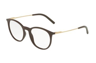 Image of Dolce&amp;Gabbana DG5031 Prescription Eyeglasses 3042-49 - Brown Frame