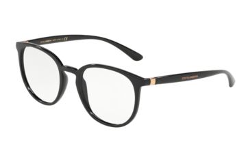 Image of Dolce&amp;Gabbana DG5033 Eyeglass Frames 501-50 - Black Frame