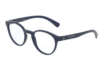 Image of Dolce&amp;Gabbana DG5046 Eyeglass Frames 3017-49 - Matte Blue