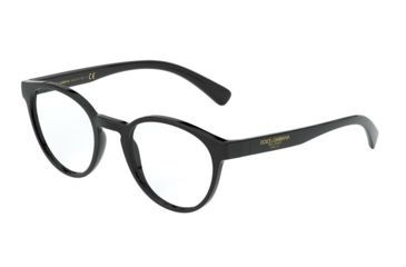 Image of Dolce&amp;Gabbana DG5046 Eyeglass Frames 501-49 - Black