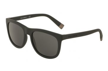 Image of Dolce&amp;Gabbana DG6102 Bifocal Prescription Sunglasses DG6102-193487-55 - Lens Diameter 55 mm, Frame Color Matte Black